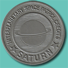 Space Patrol Coin - Silver - Saturn